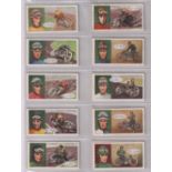 Cigarette cards, Ogden's, 3 sets and 2 part-sets, Dirt Track Riders (set), Poultry Rearing &