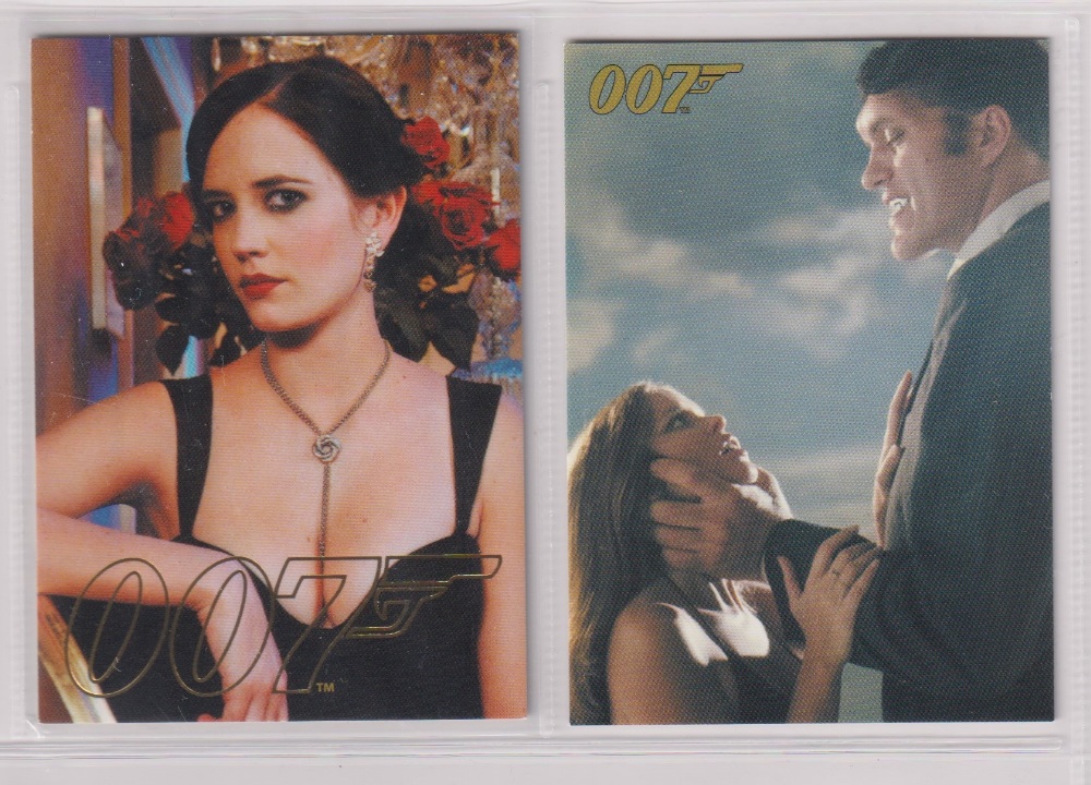 James Bond, 50th Anniversary Trading Cards Gold Cards (set of 198), Skyfall silhouette (4), Gold - Image 35 of 37
