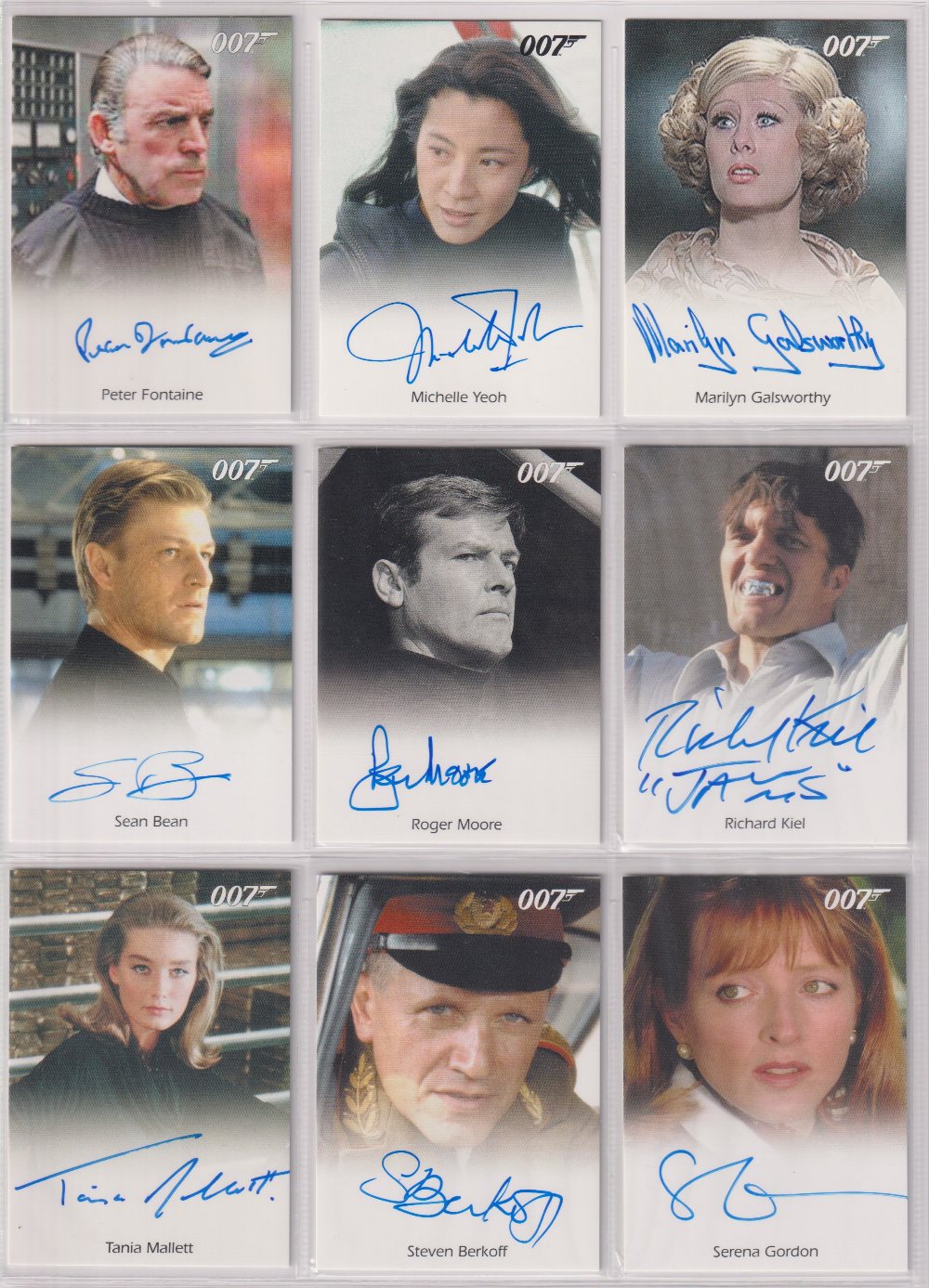 James Bond, 50th Anniversary Trading Cards Gold Cards (set of 198), Skyfall silhouette (4), Gold - Image 31 of 37