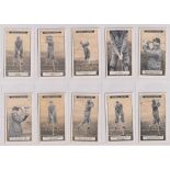 Cigarette cards, Imperial Tobacco Company, Canada, How to Play Golf (set, 50 cards) (gd/vg)