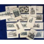 Postcards, Military, a Boer war collection of 18 cards, with 16 cards from the Tuck 'Empire' series,