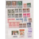 Stamps, Large collection of mainly modern mint stamps, to include Austria, Belgium, France,