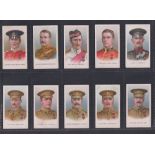 Cigarette cards, Wills, 4 Military sets (Scissors) Britain's Defenders (red back) & Army Life, NZ