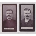 Cigarette cards, P.J. Carroll, Louth All-Ireland Champions, two cards, no 9 Owen Markey & no 16
