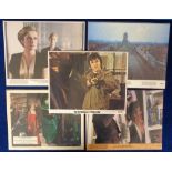 Entertainment, Cinema lobby cards, five sets of Front of House Stills, coloured, Horror, Straw