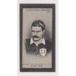 Cigarette card, J. Bell, Footballers, type card, no 7, J. Lytle (vg) (1)