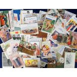 Postcards, Comic, a mixed age collection of approx. 90 cards related to drink and drunks. Artists