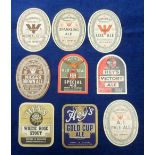 Beer labels, a mixed selection of 10 different labels, Chesham & Brackley Breweries (5) (all