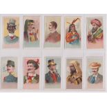 Cigarette cards, Teofani, World's Smokers (plain back) (set, 50 cards) (some with sl marks, gen gd)