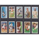 Cigarette cards, Ogden's, Champions of 1936 (set, 50 cards) includes Jesse Owens (vg)