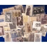 Postcards, Salvation Army, a collection of approx 45 postcards mostly RPs to include General