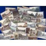 Postcards, Berks and Bucks, a topographical selection to include Earley, White Waltham,