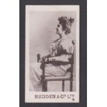 Cigarette card, Hudden's, Beauties 'HUMPS' (Orange back), type card, ref H222, picture no 11 (vg) (