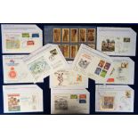 Olympic Games, 10 commemorative covers each one neatly mounted on card with details, all bearing