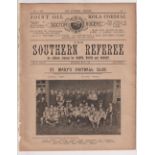 Football magazine, 'The Southern Referee, An Athletic Journal for Hants, Wilts & Dorset', 4 May