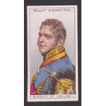 Cigarette card, Wills Waterloo (un-issued), type card no 5 (vg) (1)
