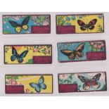 Trade cards, Canada, Patterson's, Foreign Butterflies (set, 24 cards) (mixed condition, poor/gd)
