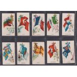 Cigarette cards, Jas. Biggs & Son, Flags & Flags with Soldiers (10 different flag cards) Bulgaria,
