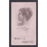 Cigarette card, Muratti, Actresses, Collotype, 'P' size, type card, Miss Kate Rolla (gd) (1)