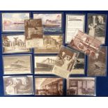 Postcards, Titanic, a good selecton of 16 Titanic related cards inc. Bamforth published 'Nearer my