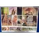 Entertainment, Cinema lobby cards, set of Front of House Stills, coloured, Barbarella with Jane