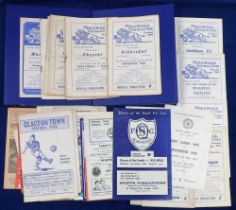 Football programmes, Millwall, home & away programmes, 1959/60, 60 programmes, homes (33)