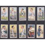 Cigarette cards, Churchman's, Sporting Celebrities (set, 50 cards) inc. Don Bradman, Len Harvey,