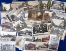 Postcards, Middlesex, a good collection of approx. 59 cards, with RPs of Golders Green Rd,