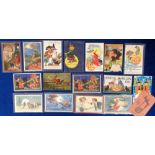 Postcards, Halloween, a collection of 17 mixed age cards mainly embossed to include a mechanical