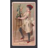 Cigarette card, Cope's, Occupations for Women, type card, 'Sculptor' (gd) (1)