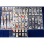 Cigarette cards, Ogden's, 2 sets, Football Club Captains, (50 cards) & Famous Rugby Players (50