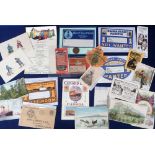 Ephemera, Canada, a collection of 20+ items dating from the 19th and early 20thC to include a ticket