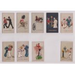 Cigarette cards, Cohen, Weenen, Naval & Military Phrases (Red back) (39/40, missing 'Becalmed