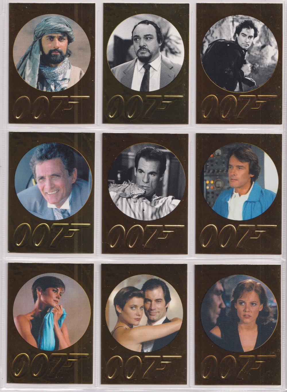 James Bond, 50th Anniversary Trading Cards Gold Cards (set of 198), Skyfall silhouette (4), Gold - Image 7 of 37