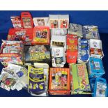 Trade cards & stickers, a large accumulation of stickers and cards from many different series inc.