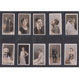 Cigarette cards, Murray, Sons & Co, Stage & Film Stars (set, 50 cards) (vg)