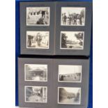 Photographs, 2 annotated albums of tour photographs starting on August 12th 1910 beginning with a