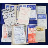 Football programmes, Millwall, home & away programmes, 1958/59, 54 programmes, homes (29)