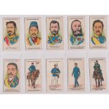 Cigarette cards, Cohen, Weenen, Russo Japanese War Series (set, 20 cards) (gd/vg)