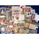 Postcards, Advertising, a selection of 36 cards inc. animal feed, plants (Suttons), light bulbs,