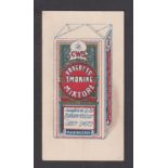 Cigarette card, CWS, Advertising card for 'CWS Progress Smoking Mixture', illustrated with packet (