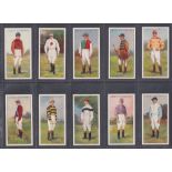 Cigarette cards, Horseracing, Ogden's, 4 sets, Jockeys 1930 (50 cards), Turf Personalities (50