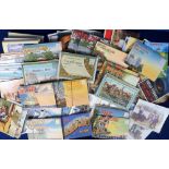 Postcards, a mixed modern collection of approx. 340 cards, with shipping adverts, exploration,