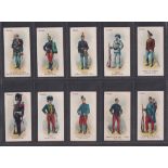 Cigarette cards, Wills, Soldiers & Sailors (Grey Back) (49/50, missing 'Great Britain, Naval,