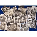 Football press photographs, Millwall FC, a collection of 30 b/w press photos, mostly player