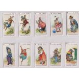 Cigarette cards, Churchman's, Frisky (set, 52 cards plus instruction insert) (vg)