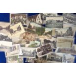 Postcards, Berkshire, a selection of approx. 35 cards with RPs of the Proclamation of George V at