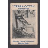 Cigarette card, E. Robinson & Sons, Derbyshire & The Peak, type card, 'Dorothy Vernon's Stairway,