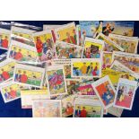 Postcards, Comic, a collection of approx. 150 modern comic cards with some duplication. Artists