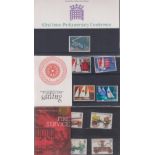 Stamps, Collection of GB decimal presentation packs, 1971-1991. 125+